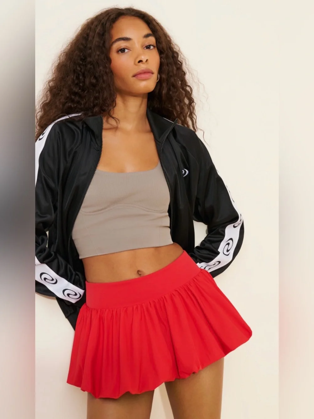 Free People / FP Movement  XL Dance All Day Bubble Skort Winterberry New